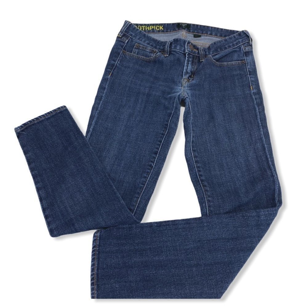 J. Crew Womens Toothpick Stretch Jeans size 25 XS
